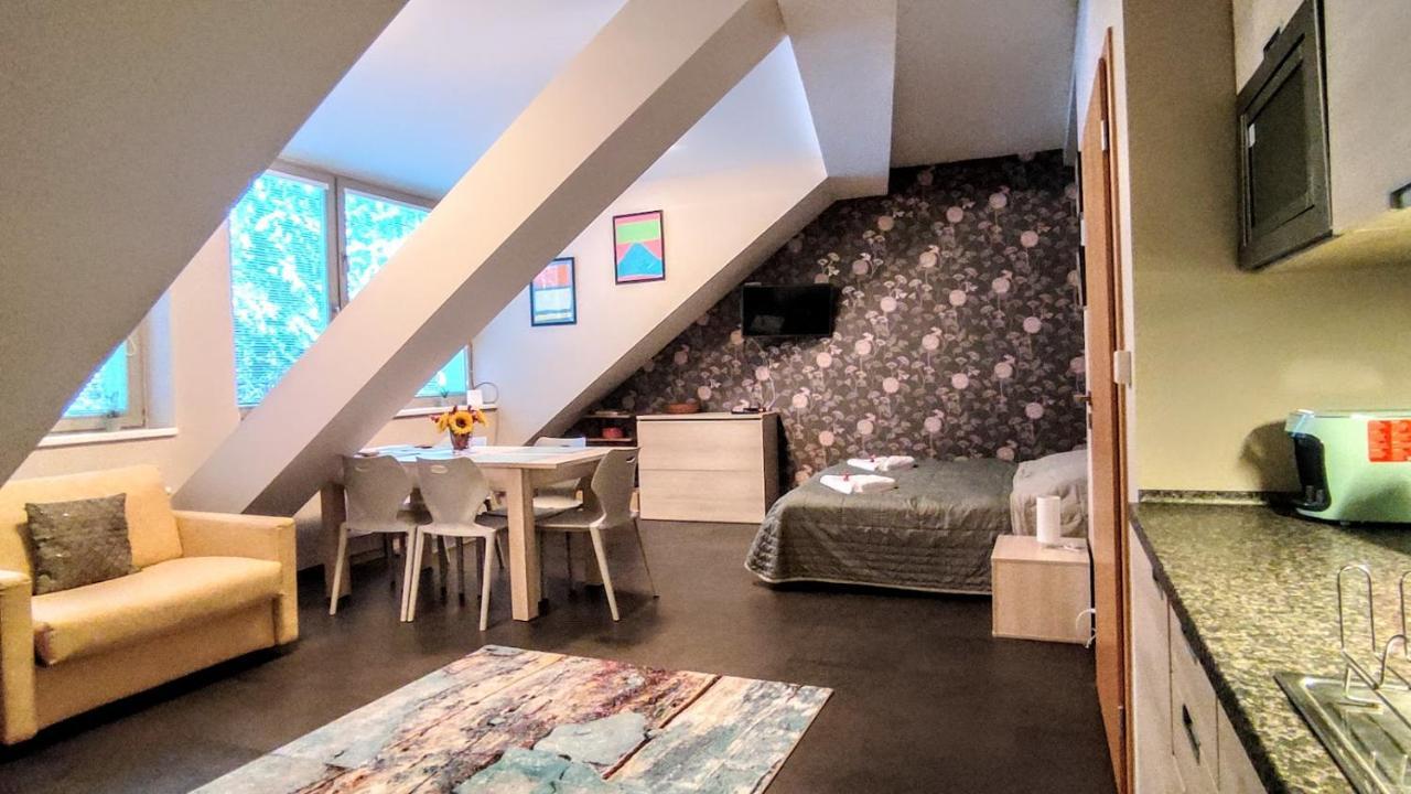شقة هاراشوف  في Horsky Apartman 1+Kk V Relaxacnim Prostredi Anenskeho Udoli المظهر الخارجي الصورة